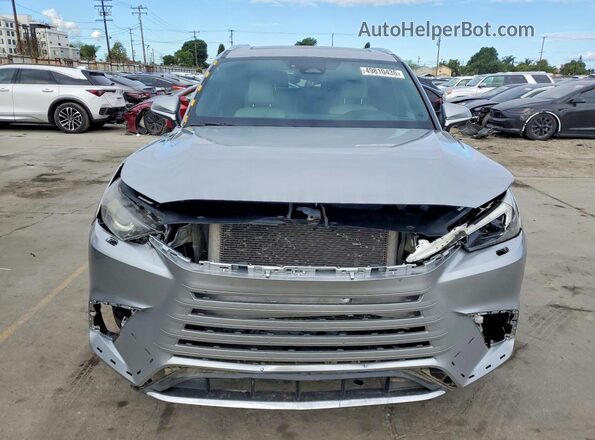 5TDAAAA66RS001559 2024 LEXUS TX 350 LUX Silver Вид ззаду