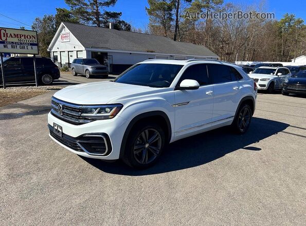 1V2PE2CA1MC238765 2021 VOLKSWAGEN ATLAS White Հետևի ձախ
