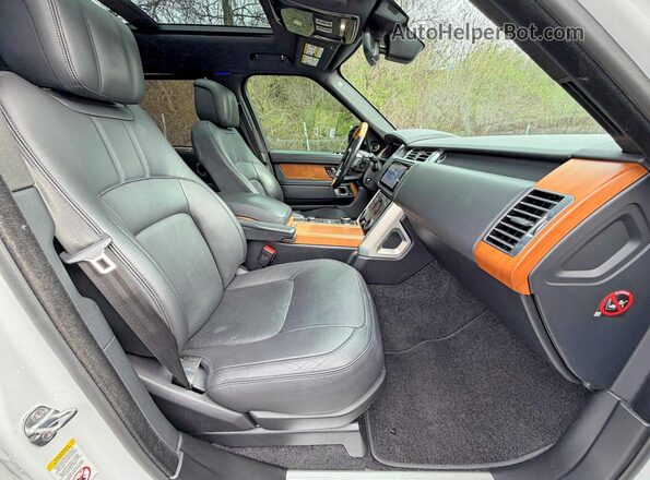 SALGS5RE9KA537606 2019 LAND ROVER RANGE White Vista trasera