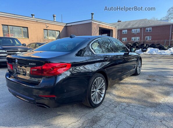 WBAJE7C58KWW14782 2019 BMW 5 SERIES Черный Вид спереди