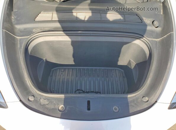7SAYGDEE0PA052489 2023 TESLA MODEL Y White Vista de la etiqueta del VIN