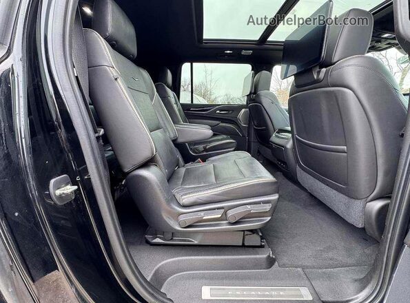 1GYS4PKL4MR390707 2021 CADILLAC ESCALADE Black Հետևի տեսք