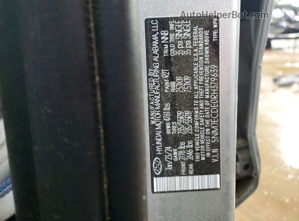 5NMJECDE0RH379639 2024 HYUNDAI TUCSON Gray 