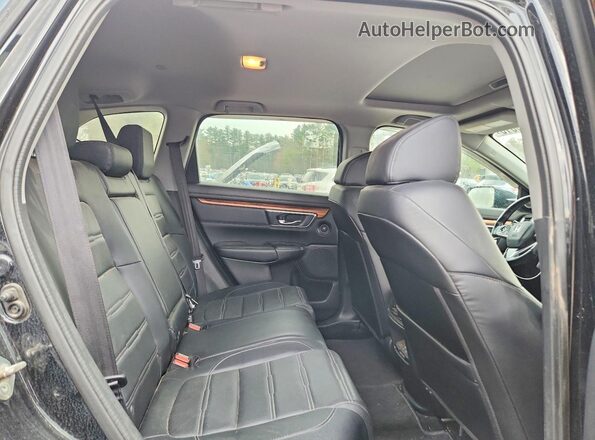 7FARW2H87JE102026 2018 HONDA CR-V Black ძრავის განყოფილების ხედი