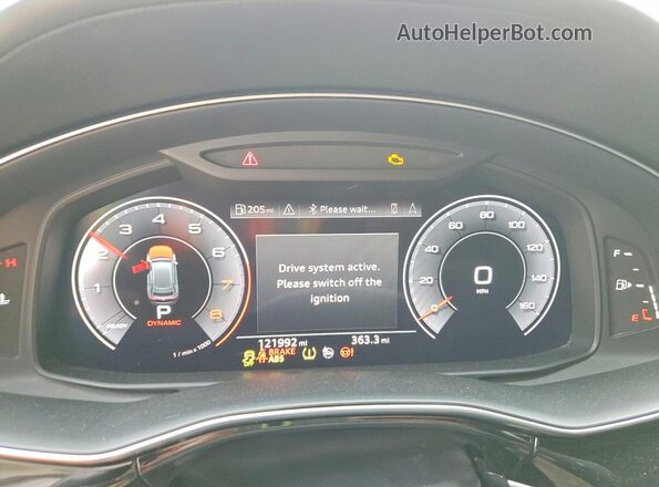 WA1FVBF10KD026871 2019 AUDI Q8 Black Հետևի նստատեղերի տեսք