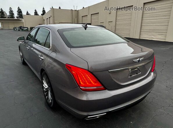 KMHG54JH8JU044264 2018 GENESIS G90 Gray წინა მარჯვენა