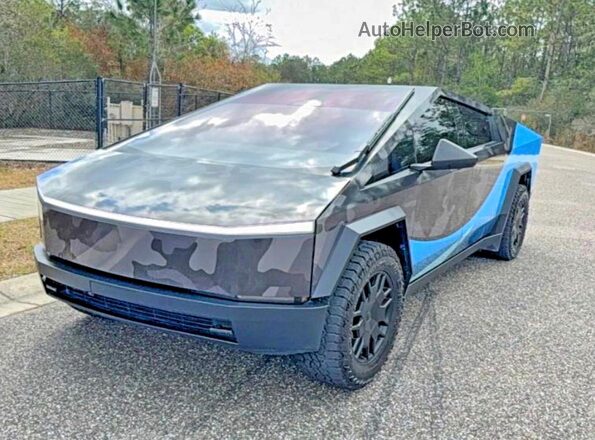 7G2CEHED6RA005124 2024 TESLA CYBERTRUCK Gray Trasero derecho