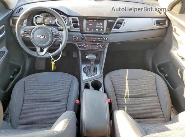 KNDCB3LC2K5284266 2019 KIA NIRO White Вид щитка приладів
