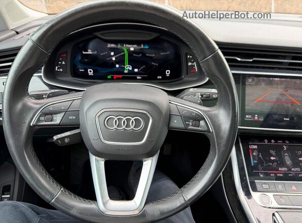 WA1LXAF71MD017482 2021 AUDI Q7 White სალონის 360-გრადუსიანი ხედი