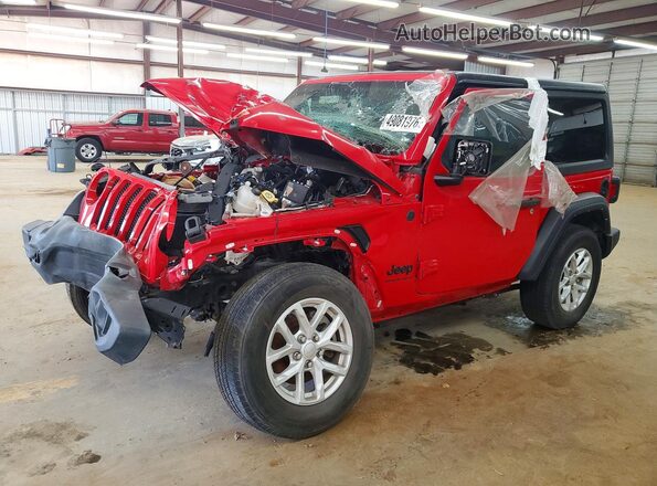 1C4GJXAN9PW636373 2023 JEEP WRANGLER Red 