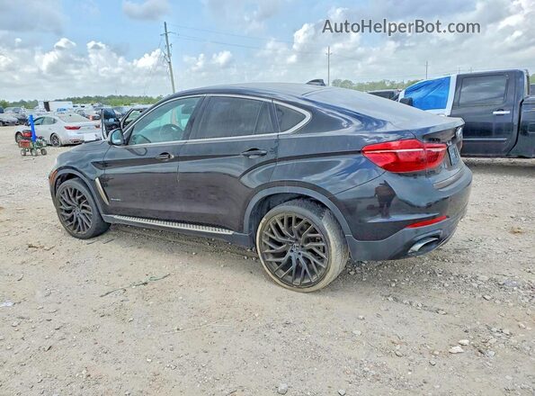 5UXKU6C57G0S82461 2016 BMW X6 Black Задня права чверть