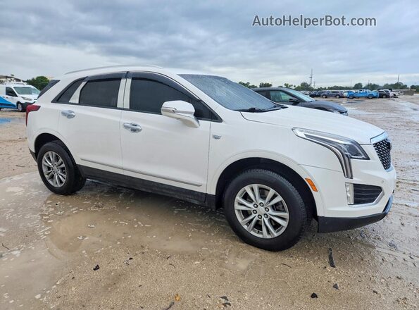 1GYKNAR49NZ164642 2022 CADILLAC XT5 White Front view