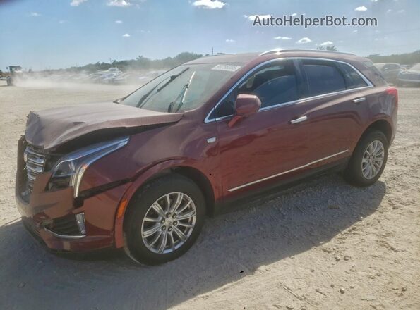 1GYKNARS6HZ138356 2017 CADILLAC XT5 Red Задня ліва чверть