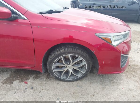 19UDE2F72KA007405 2019 ACURA ILX Red Դիմացի տեսք