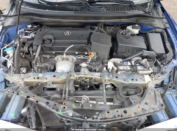 19UDE2F85KA009772 2019 ACURA ILX Blue Հետևի տեսք