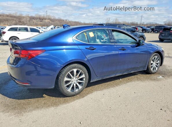 19UUB1F32HA008398 2017 ACURA TLX Blue Trasero derecho