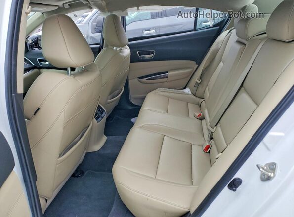 19UUB1F35KA008533 2019 ACURA TLX White Widok tylnych siedzeń