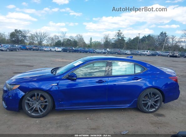 19UUB1F69KA001644 2019 ACURA TLX Blue სალონის 360-გრადუსიანი ხედი