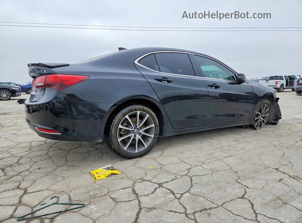 19UUB2F32GA005733 2016 ACURA TLX Черный Задняя правая четверть