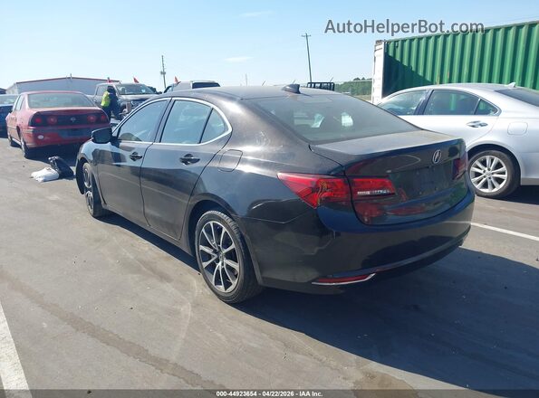 19UUB2F34GA006107 2016 ACURA TLX Черный Задняя левая четверть