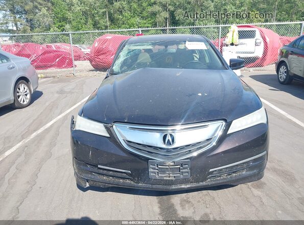 19UUB2F34GA006107 2016 ACURA TLX Черный Вид щитка приборов