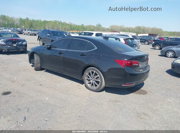 19UUB2F34HA000230 2017 ACURA TLX Black Rear left