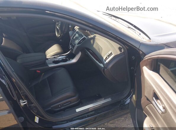 19UUB2F34HA000230 2017 ACURA TLX Black Front interior view