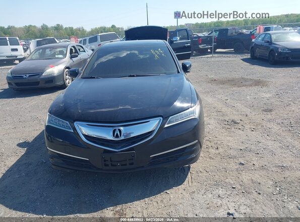 19UUB2F34HA000230 2017 ACURA TLX Black Instrument cluster view