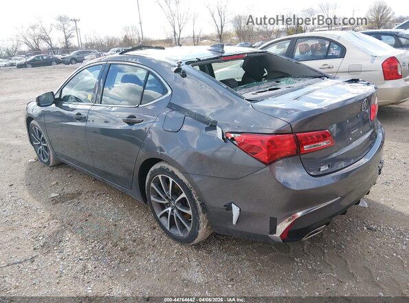 19UUB2F34KA001823 2019 ACURA TLX Gray Задня ліва чверть