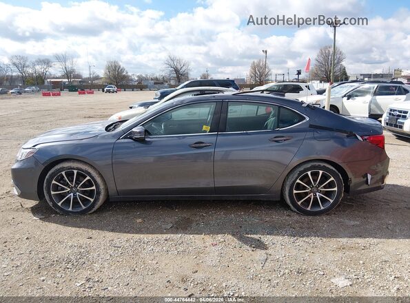 19UUB2F34KA001823 2019 ACURA TLX Gray Панорамний вид салону 360°