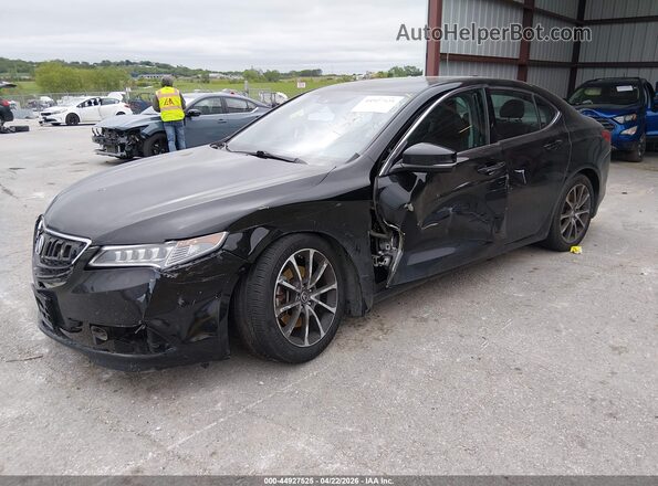 19UUB2F51GA011007 2016 ACURA TLX Black Vista tres cuartos delantera izquierda