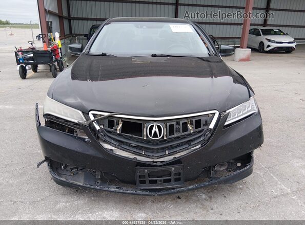 19UUB2F51GA011007 2016 ACURA TLX Black Vista del cuadro de instrumentos