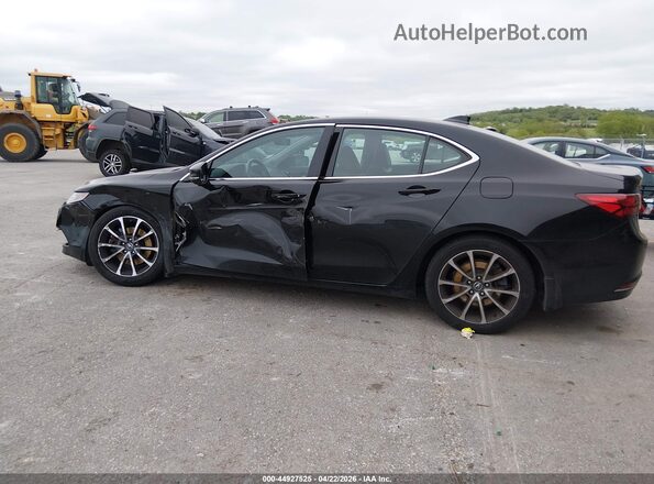 19UUB2F51GA011007 2016 ACURA TLX Black Vista interior de 360 grados