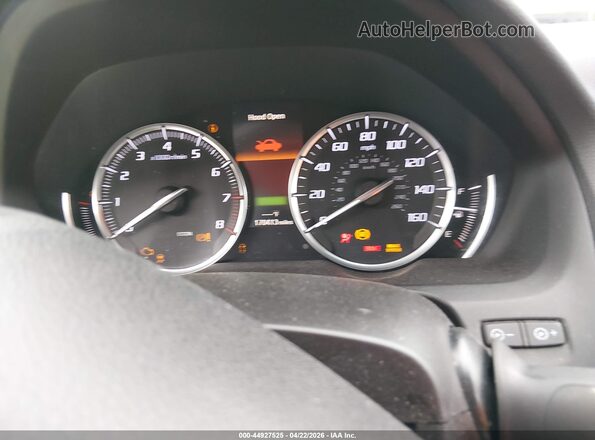 19UUB2F51GA011007 2016 ACURA TLX Black Vista de los asientos traseros