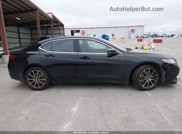 19UUB2F51GA011007 2016 ACURA TLX Black Vista interior trasera