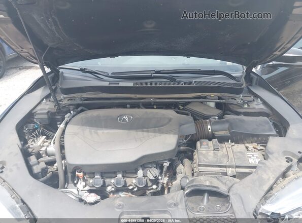 19UUB2F52JA010665 2018 ACURA TLX Black უკანა ხედი