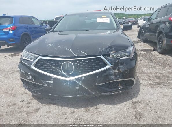 19UUB2F52JA010665 2018 ACURA TLX Black წინა ხედი