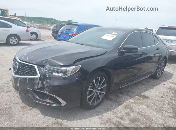 19UUB2F52JA010665 2018 ACURA TLX Black 