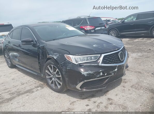 19UUB2F52JA010665 2018 ACURA TLX Black 