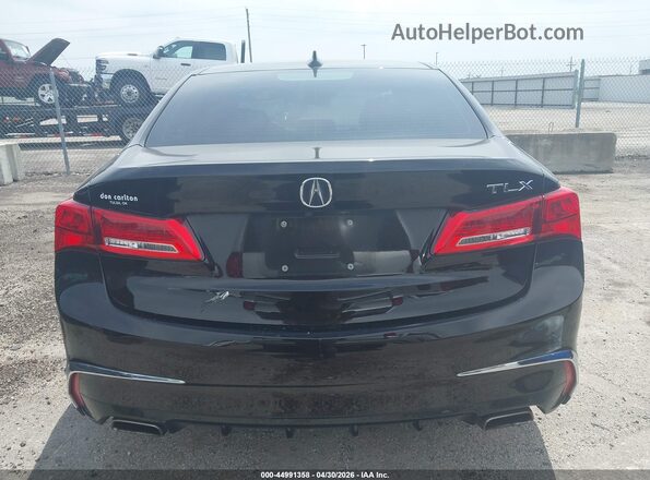 19UUB2F52JA010665 2018 ACURA TLX Black 