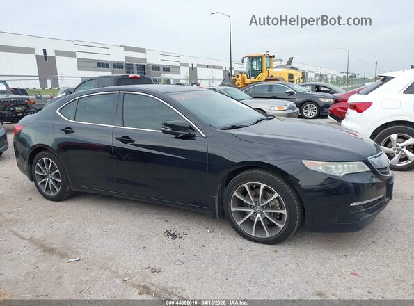 19UUB2F53GA006231 2016 ACURA TLX Black Rear interior view