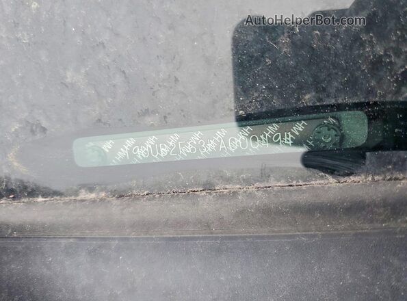 19UUB2F63KA000494 2019 ACURA TLX White VIN კოდის სტიკერის ხედი