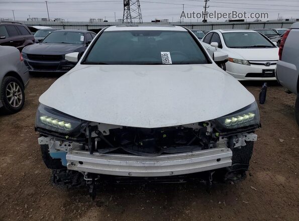 19UUB2F63KA000494 2019 ACURA TLX White წინა ხედი