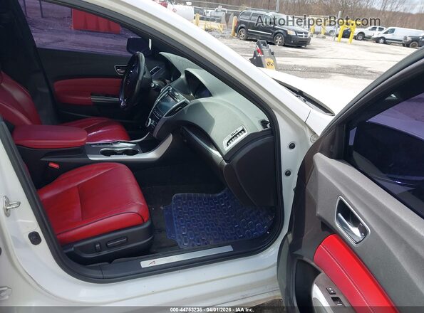 19UUB2F66KA001235 2019 ACURA TLX Белый Вид салона спереди