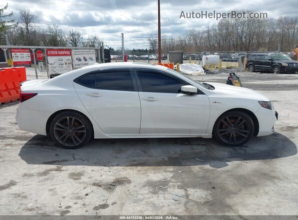 19UUB2F66KA001235 2019 ACURA TLX Белый Вид задней части салона