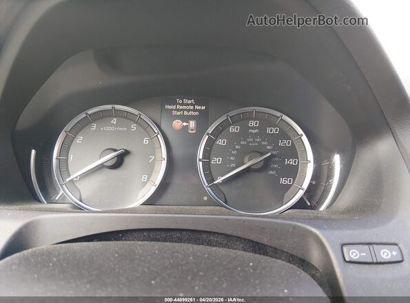 19UUB3F49KA006708 2019 ACURA TLX White უკანა სავარძლების ხედი