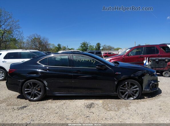 19UUB3F65LA003341 2020 ACURA TLX Black Vista del cuadro de instrumentos
