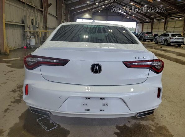 19UUB5F41RA000357 2024 ACURA TLX White უკანა ხედი