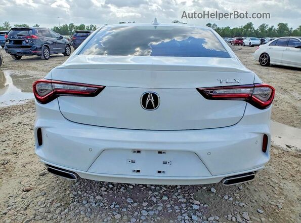 19UUB5F41RA000357 2024 ACURA TLX White Vista trasera
