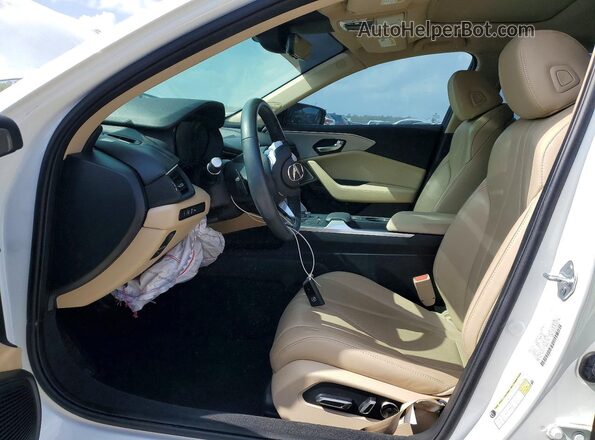 19UUB5F41RA000357 2024 ACURA TLX White Vista interior delantera